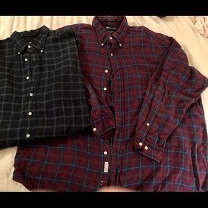 Britches flannels both XL